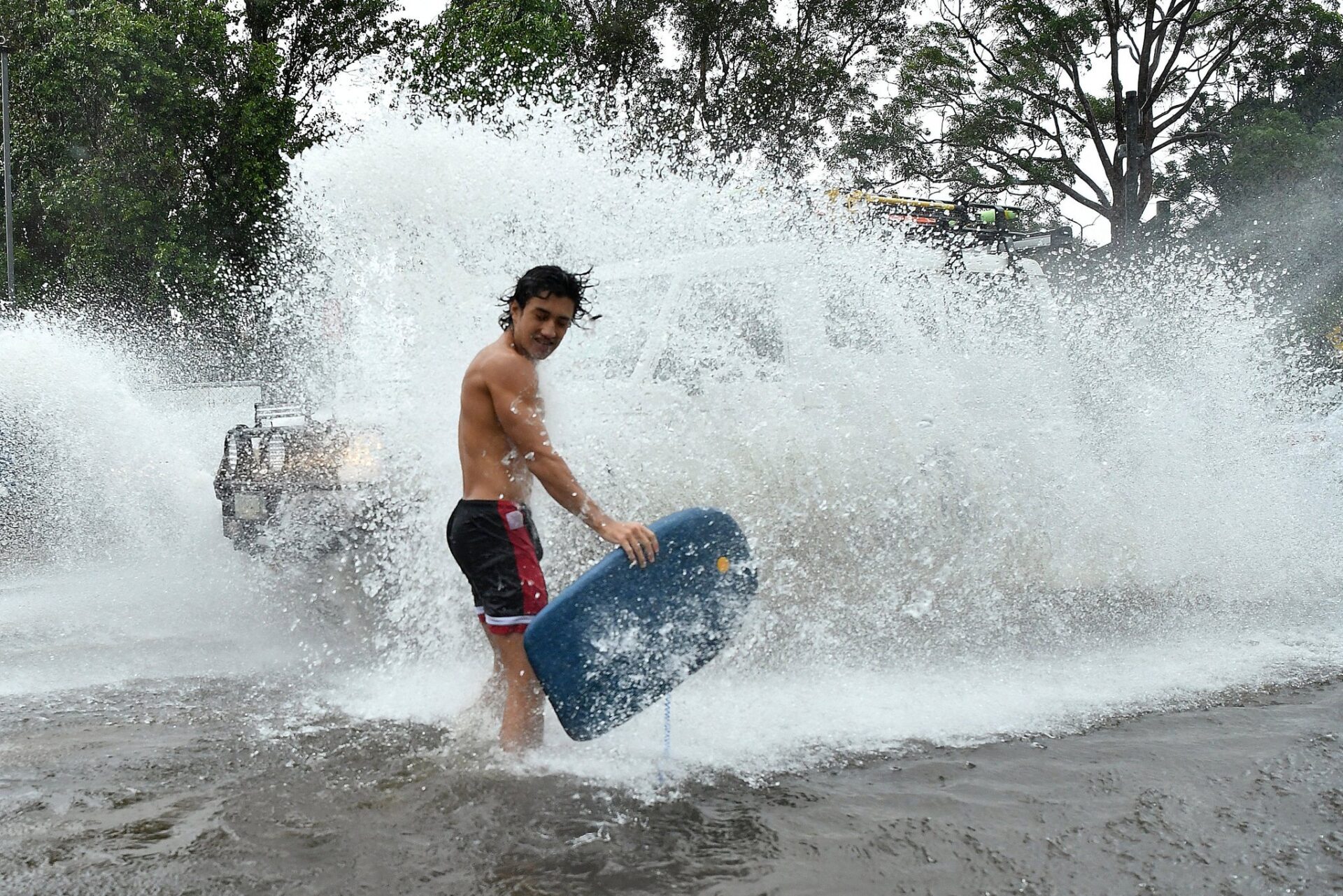 オーストラリアに記録的豪雨、森林火災の3分の1が鎮火